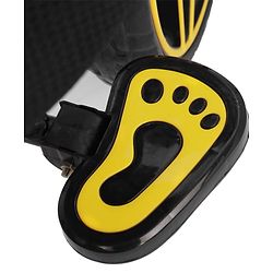 Babyhug Toddler Tricycle with Parental Push Handle, Cushioned Seat, Removable Safety Bar & Foldable Footrest  Plug & Play, Durable EVA Wheels  Yellow