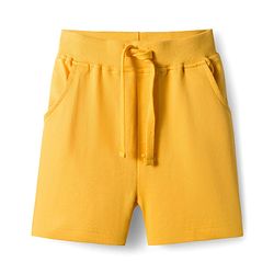 Babyhug Single Jersey Knit Half Sleeves T-Shirt and Shorts Set with Giraffe Print - Green & Yellow