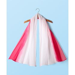 Babyhug 100% Cotton Sleeveless Floral Cambric Printed Lehenga & Choli Set With Dupatta - Pink & White