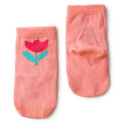 Cute Walk by Babyhug Knit Ankle Length Antibacterial Socks With Floral & Animal Design Pack Of 5 - Multicolour