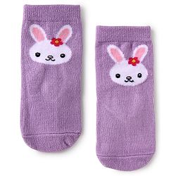 Cute Walk by Babyhug Knit Ankle Length Antibacterial Socks With Floral & Animal Design Pack Of 5 - Multicolour