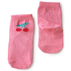 Cute Walk by Babyhug Knit Ankle Length Antibacterial Socks With Floral & Animal Design Pack Of 5 - Multicolour