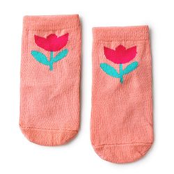 Cute Walk by Babyhug Knit Ankle Length Antibacterial Socks With Floral & Animal Design Pack Of 5 - Multicolour