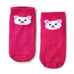 Cute Walk by Babyhug Knit Ankle Length Antibacterial Socks With Floral & Animal Design Pack Of 5 - Multicolour