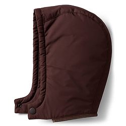 Babyhug Woven Full Raglan Sleeves Hooded Paaded Jacket with Patch Detailing - Brown