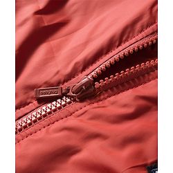 Babyhug Woven Full Raglan Sleeves Hooded Paaded Jacket with Patch Detailing - Brown