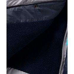 Babyhug Woven Full Sleeves Padded Jacket with Detachable Hood & Patch Detailing - Multicolor