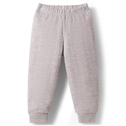 Babyhug Knit Full Sleeves Solid Colour Thermal Inner Wear - Light Grey