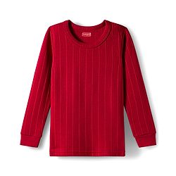 Babyhug Knit Solid Coloured Thermal Set With Vest - Red