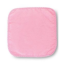Babyhug Cotton Terry Knit Solid Color Wash Cloths Pack of 6 L 23.5 x B 23 cm - Multicolour