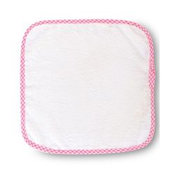 Babyhug Cotton Terry Knit Solid Color Wash Cloths Pack of 6 L 23.5 x B 23 cm - Multicolour