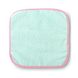 Babyhug Cotton Terry Knit Solid Color Wash Cloths Pack of 6 L 23.5 x B 23 cm - Multicolour