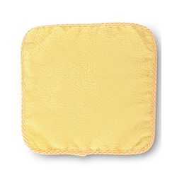 Babyhug Cotton Terry Knit Solid Color Wash Cloths Pack of 6 L 23.5 x B 23 cm - Multicolour
