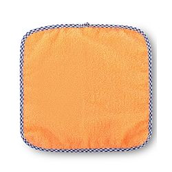 Babyhug Cotton Terry Knit Solid Color Wash Cloths Pack of 6 L 23.5 x B 23 cm - Multicolour