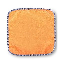 Babyhug Cotton Terry Knit Solid Color Wash Cloths Pack of 6 L 23.5 x B 23 cm - Multicolour