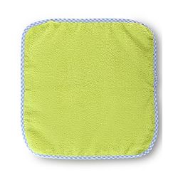 Babyhug Cotton Terry Knit Solid Color Wash Cloths Pack of 6 L 23.5 x B 23 cm - Multicolour