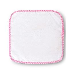 Babyhug Cotton Terry Knit Solid Color Wash Cloths Pack of 6 L 23.5 x B 23 cm - Multicolour