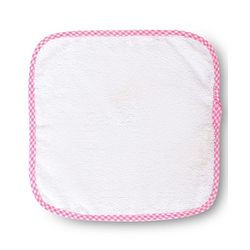 Babyhug Cotton Terry Knit Solid Color Wash Cloths Pack of 6 L 23.5 x B 23 cm - Multicolour