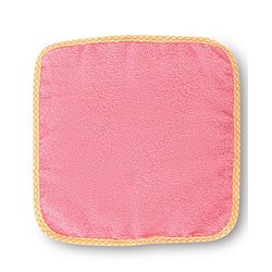 Babyhug Cotton Terry Knit Solid Color Wash Cloths Pack of 6 L 23.5 x B 23 cm - Multicolour