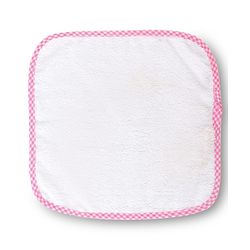 Babyhug Cotton Terry Knit Solid Color Wash Cloths Pack of 6 L 23.5 x B 23 cm - Multicolour