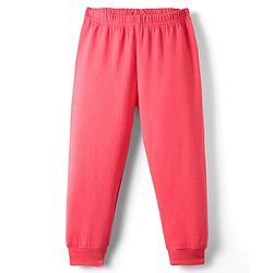Babyhug Knit Full Sleeves Solid Front Open Thermal Vest & Pant Set - Coral