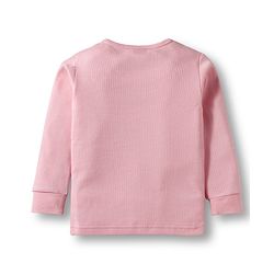 Babyhug Cotton Knit Full Sleeves Thermal Inner Wear Pullover Front Open Pack of 2 - Pink
