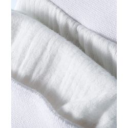 Babyhug Knit Full Sleeves Solid Color Pullover & Sleeveless Thermal Vests & Pant Set - Offwhite