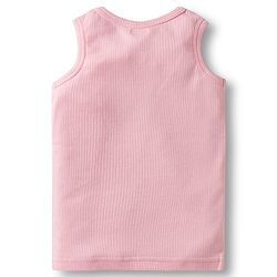 Babyhug Cotton Knit Full Sleeves Solid Thermal Vest & Pant Set - Pink