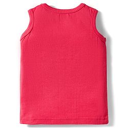 Babyhug Knit Full Sleeves Solid Pullover Thermal Set - Red