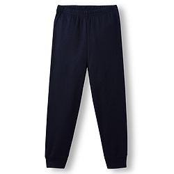 Babyhug Knit Full Length Solid Color Thermal Inner Wear Legging Pack of 2 - Navy Blue & Red