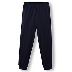 Babyhug Knit Full Length Solid Color Thermal Inner Wear Legging Pack of 2 - Navy Blue & Red