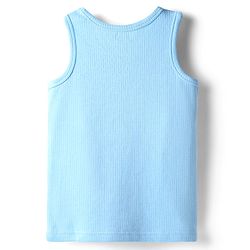 Babyhug Cotton Knit Sleeveless Solid Coloured Thermal Wear Vest Pack Of 2 - Pink & Light Blue