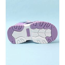 Cute Walk by Babyhug Velcro Closure Sandals - Purple
