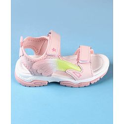 Cute Walk by Babyhug Velcro Closure Sandals - Purple