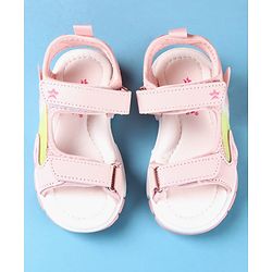 Cute Walk by Babyhug Velcro Closure Sandals - Purple
