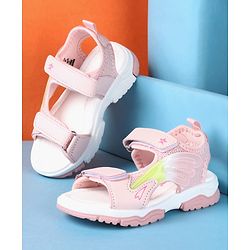Cute Walk by Babyhug Velcro Closure Sandals - Purple