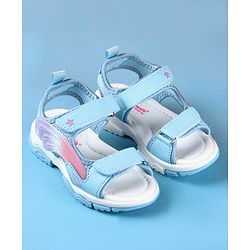 Cute Walk by Babyhug Velcro Closure Sandals - Purple