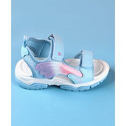 Cute Walk by Babyhug Velcro Closure Sandals - Purple