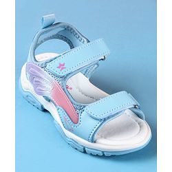 Cute Walk by Babyhug Velcro Closure Sandals - Purple