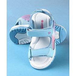 Cute Walk by Babyhug Velcro Closure Sandals - Purple