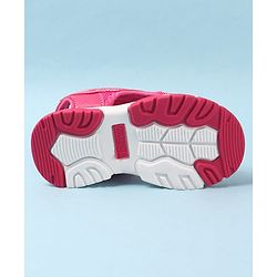 Cute Walk by Babyhug Velcro Closure Sandals with Abstract Print - Purple