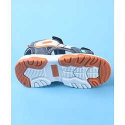 Cute Walk by Babyhug Velcro Closure Sandal With Colour Block - Navy Blue