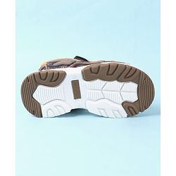 Cute Walk by Babyhug Velcro Closure Sandals - Brown