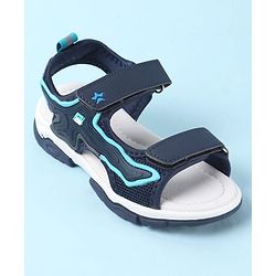 Cute Walk by Babyhug Velcro Closure Sandals - Black