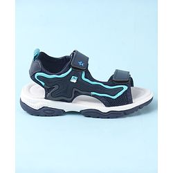Cute Walk by Babyhug Velcro Closure Sandals - Black
