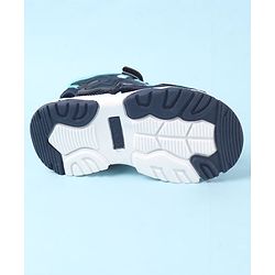 Cute Walk by Babyhug Velcro Closure Sandals - Black