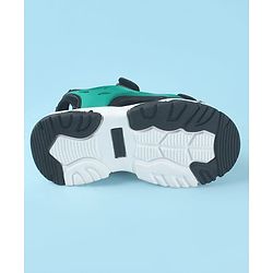 Cute Walk by Babyhug Velcro Closure Sandals - Black