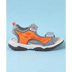 Cute Walk by Babyhug Velcro Closure Sandals - Black