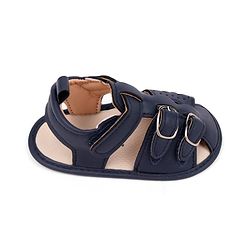 Cute Walk by Babyhug Booties with Velcro Closure - Beige