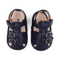 Cute Walk by Babyhug Booties with Velcro Closure - Beige